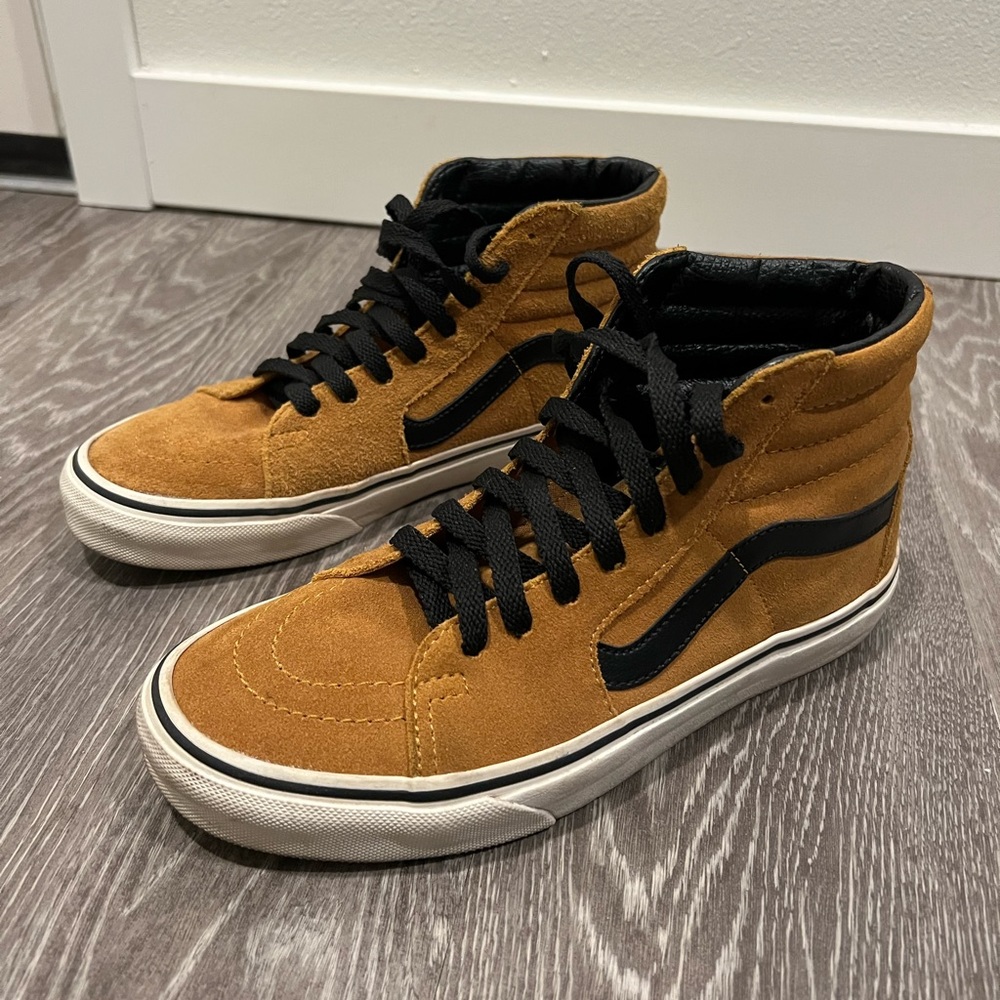 Vans sk8 high suede shoes